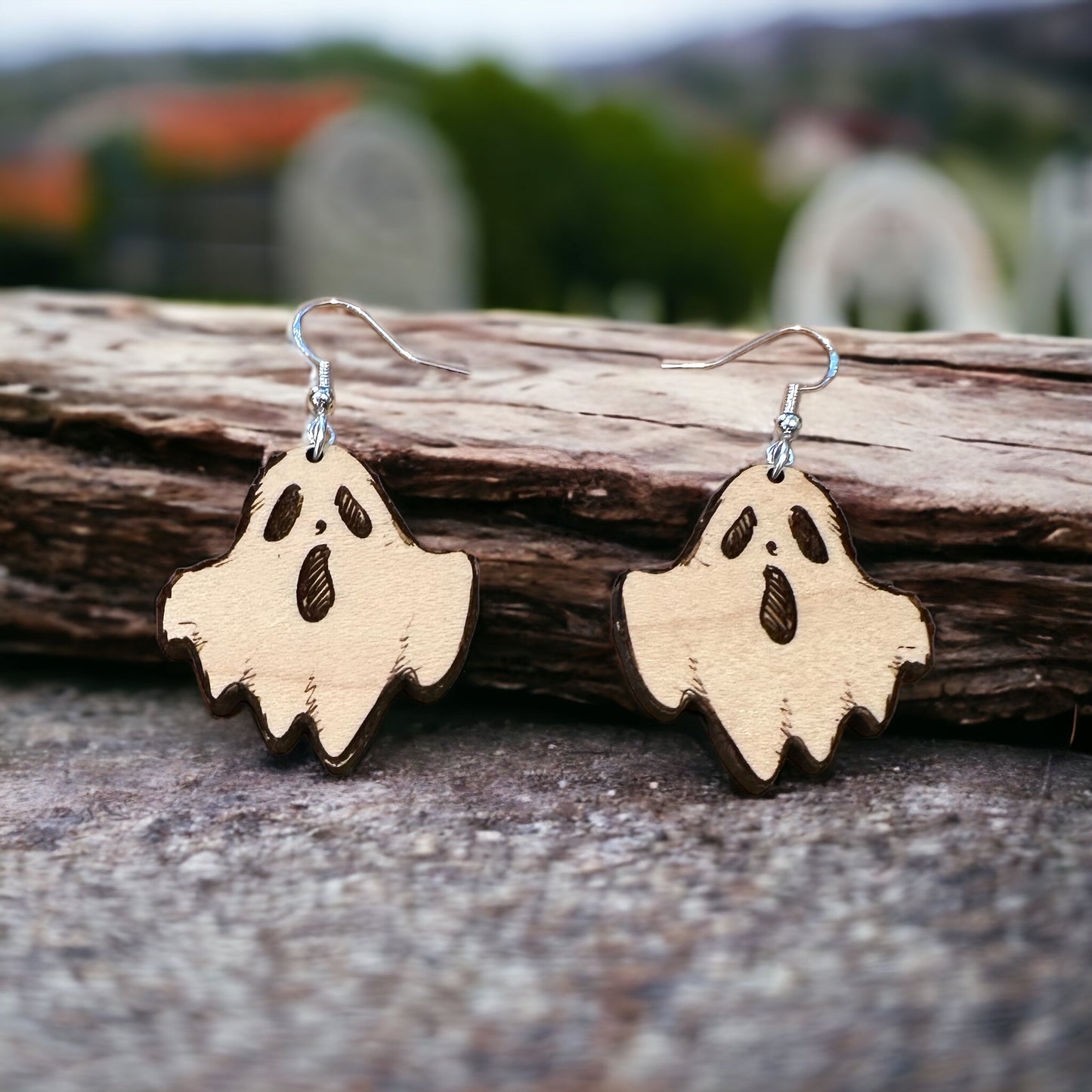 Moaning Ghost Dangle Earrings