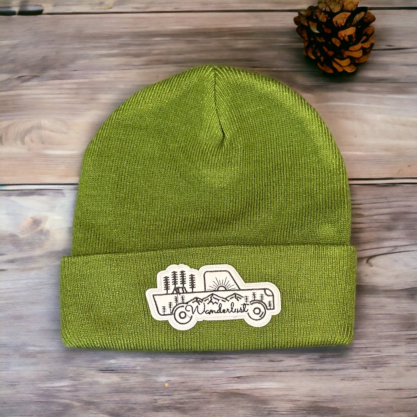 Wanderlust Truck Beanie