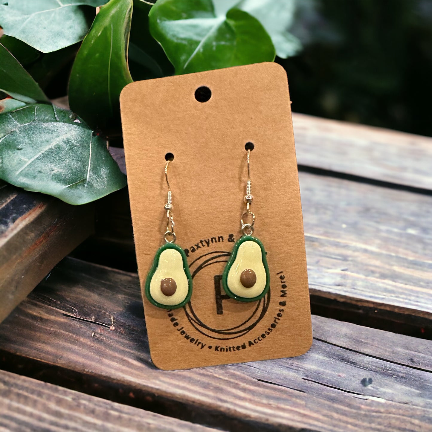 Avocado Earrings - Paxtynn & Pals