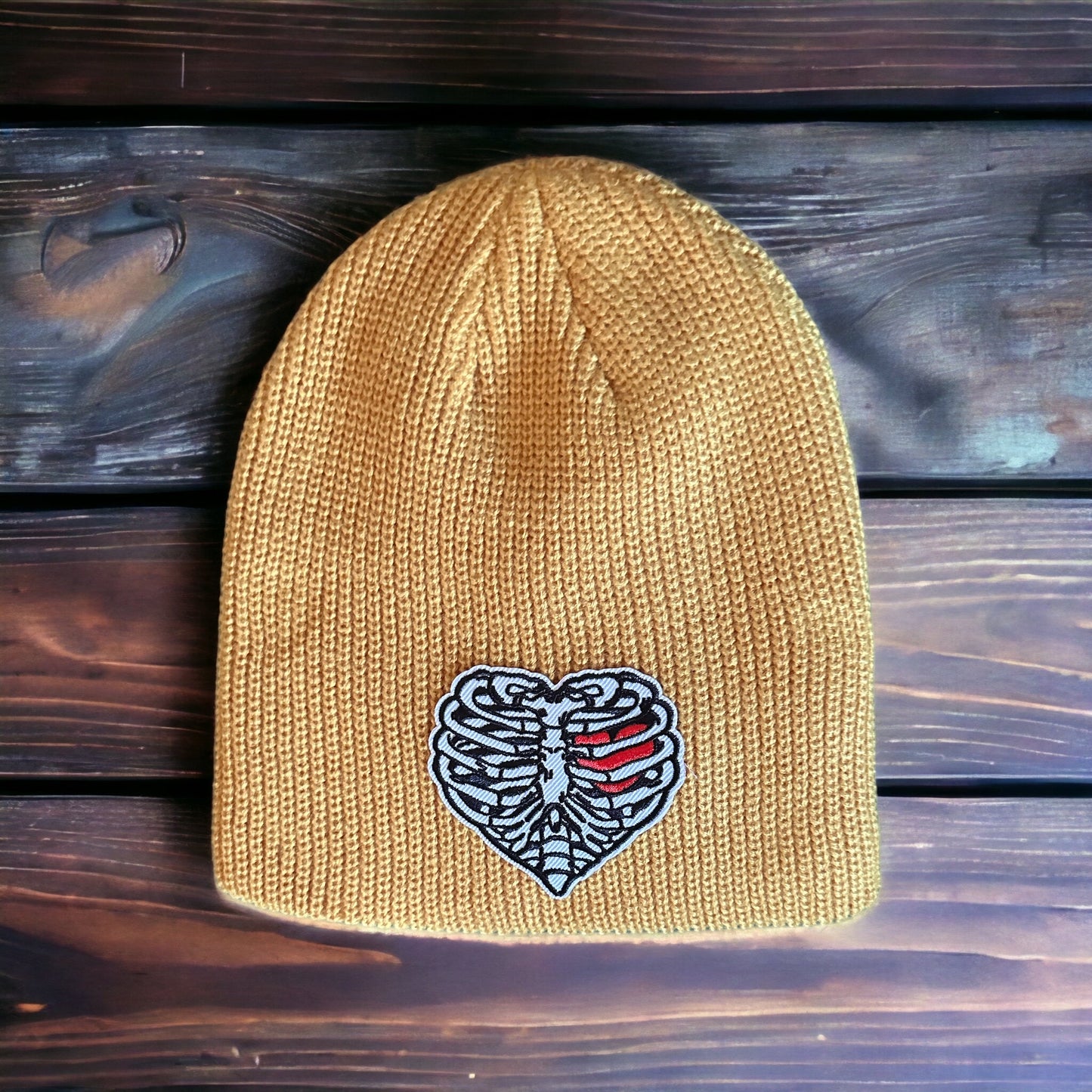 Heart Rib Cage Beanie