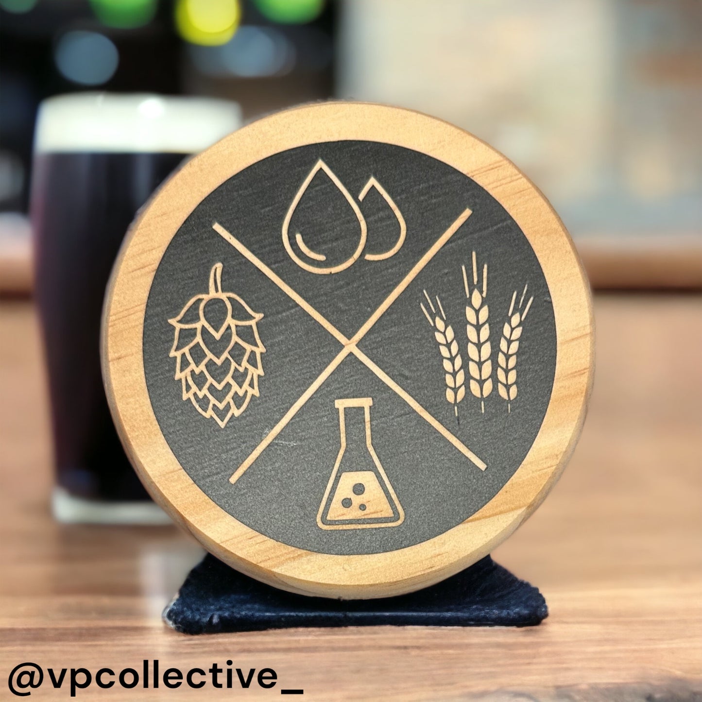 Beer Ingredient Coasters