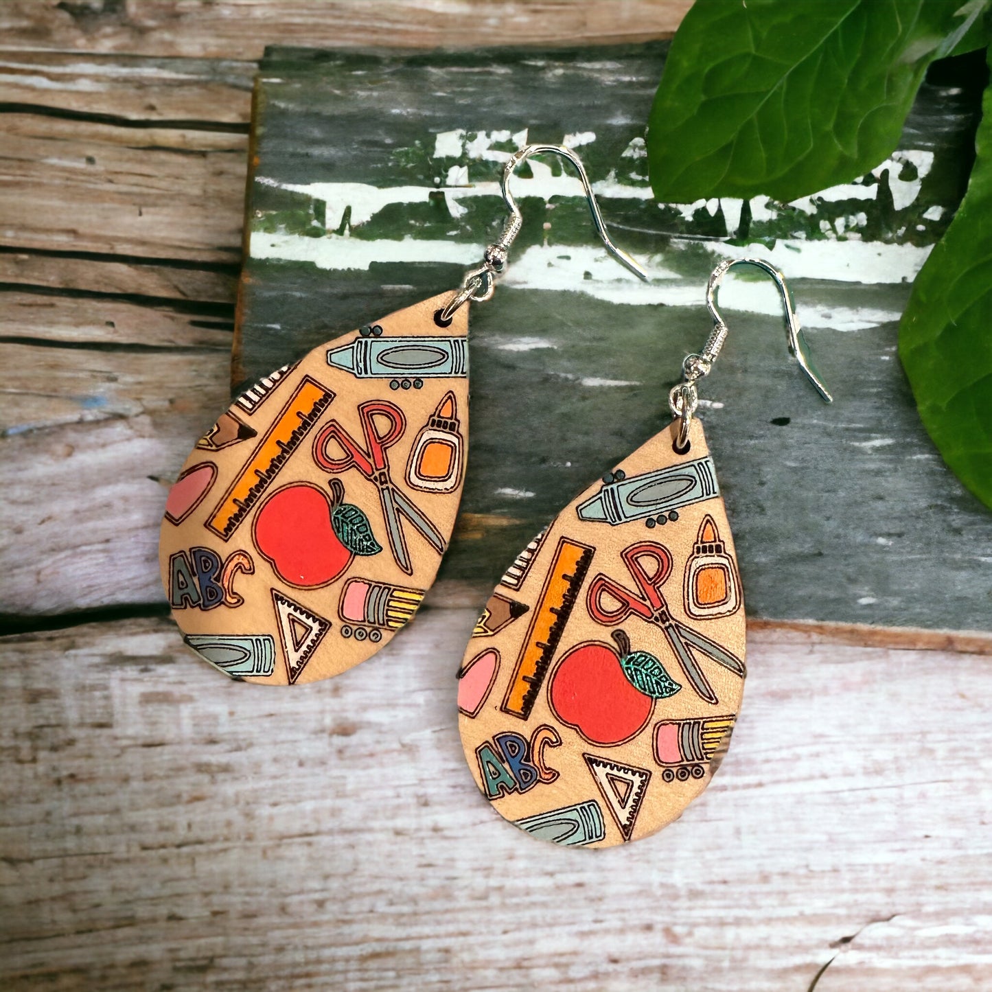 School Supply - Teacher Earrings