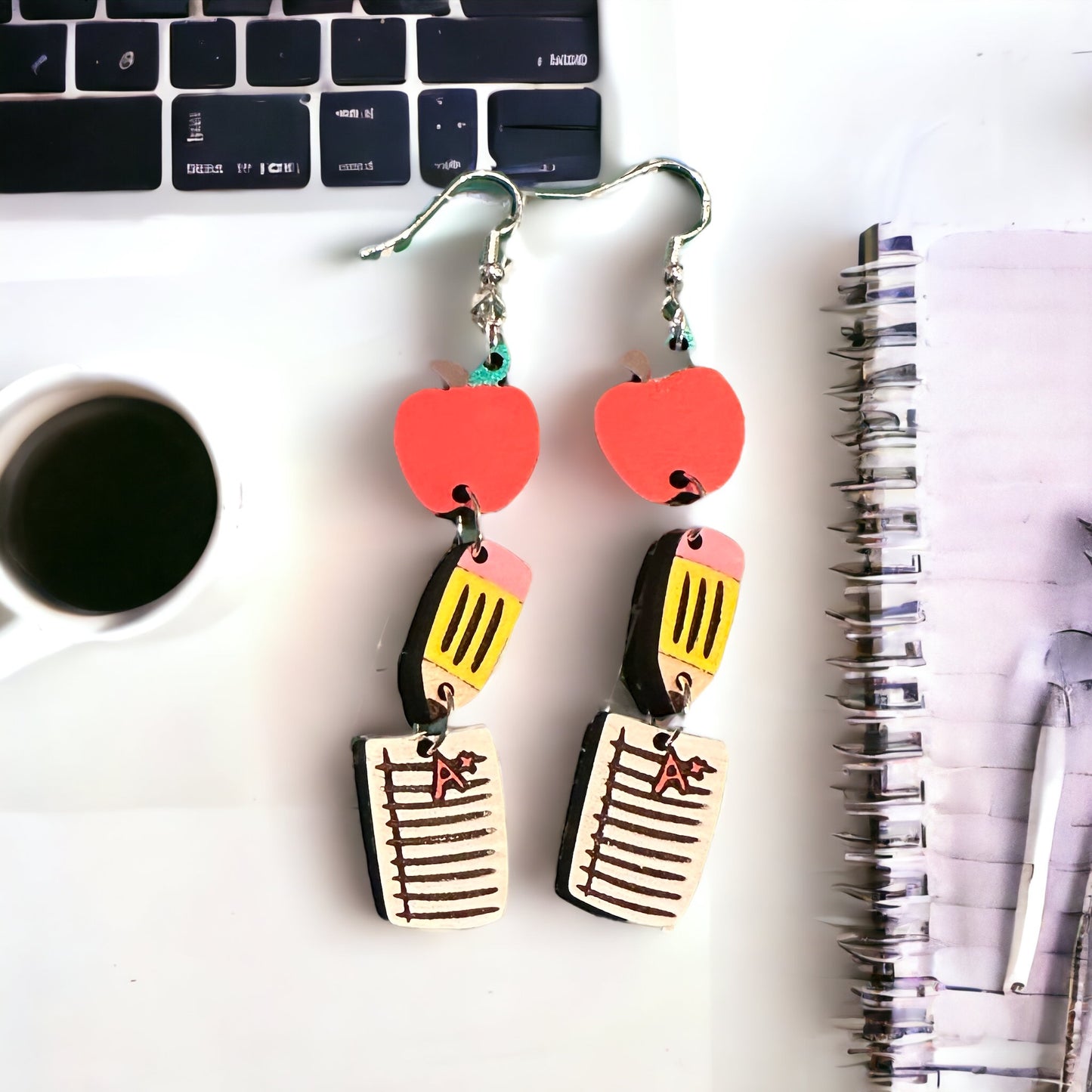 School Themed Drop - Teacher Earrings