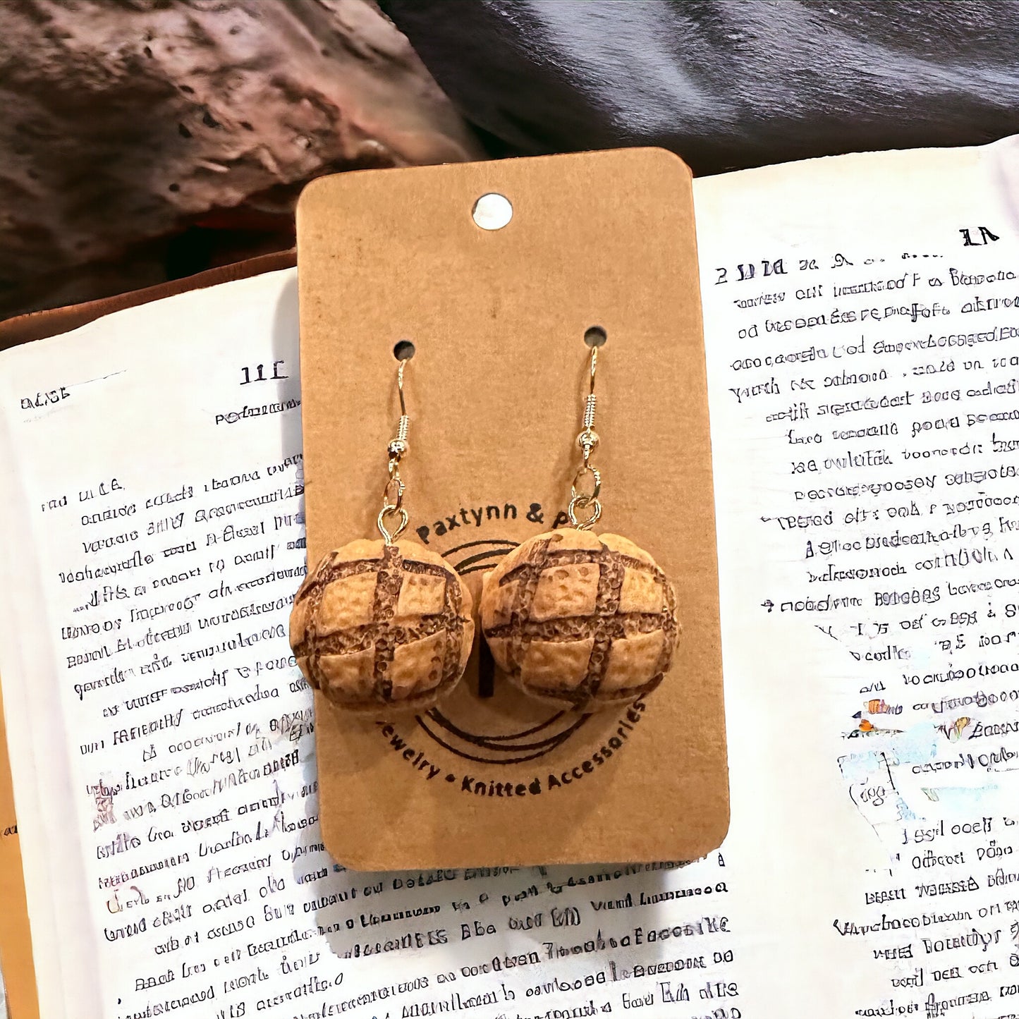 Loaf of Bread Earrings - Paxtynn & Pals