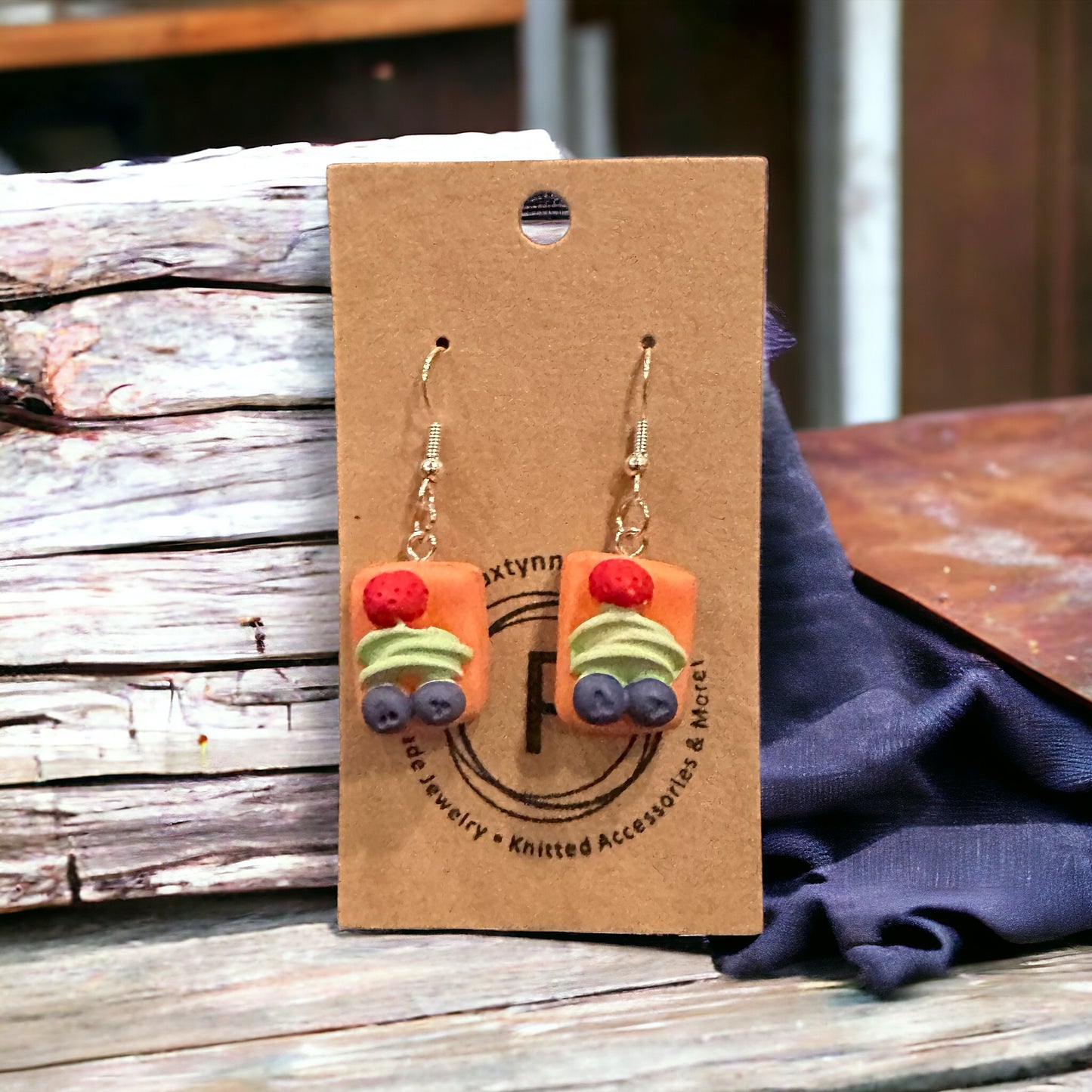 Fruit Tart Earrings - Paxtynn & Pals