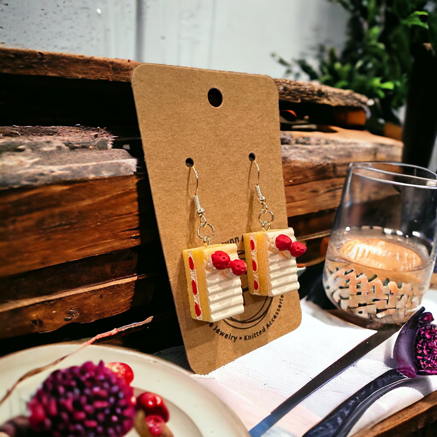 Fancy Cake Earrings - Paxtynn & Pals