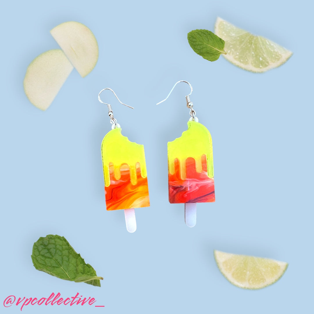 Astro Popsicle Dangle Earrings