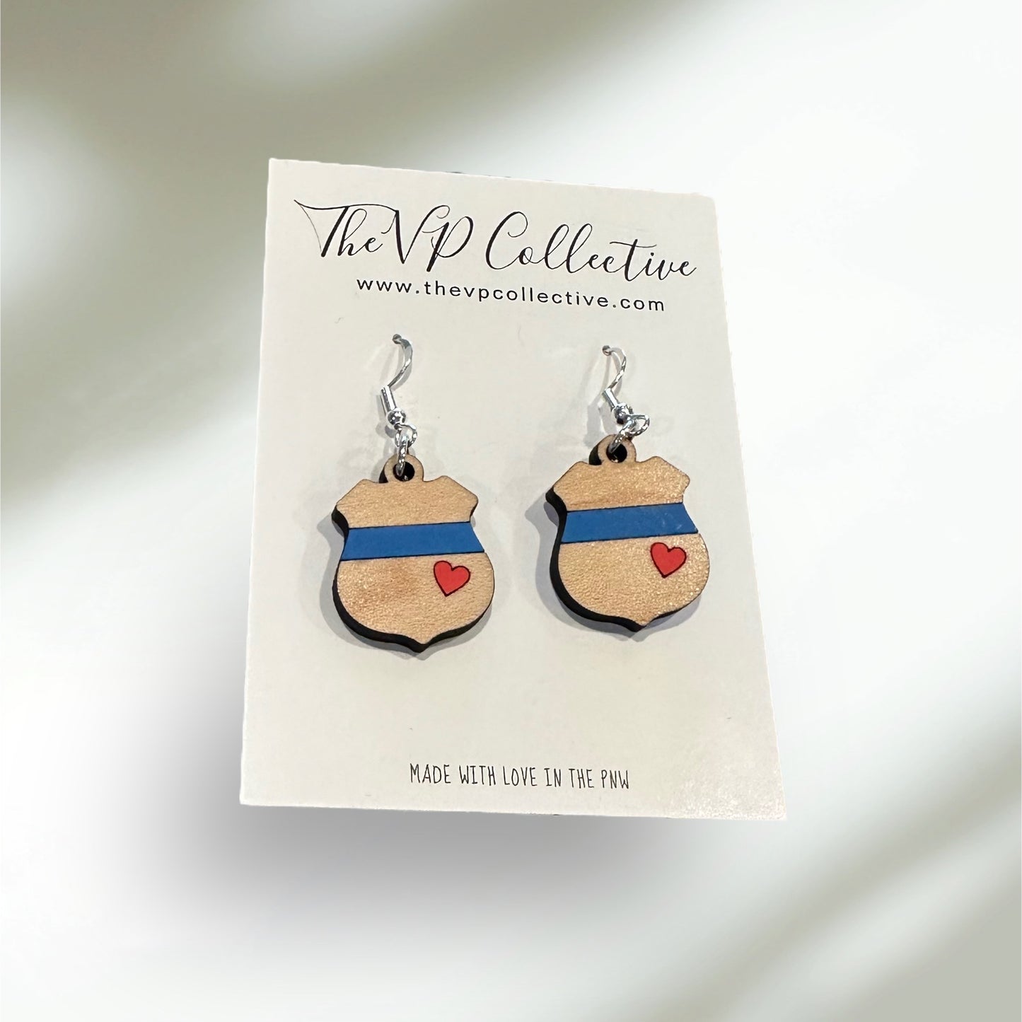 Back The Blue - Thin Blue Line Badge