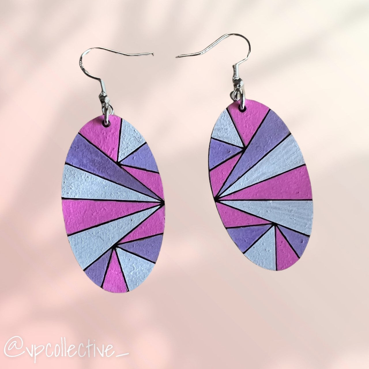 Pastel Geometric Earrings