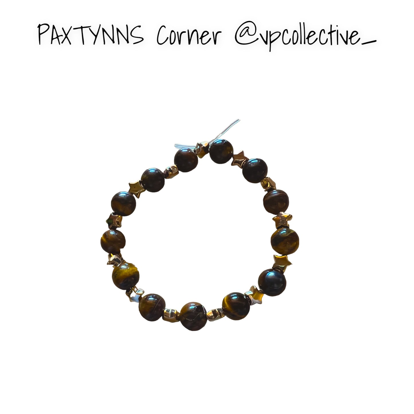 Tigers Eye Gemstone Bracelet - PAXTYNNS CORNER