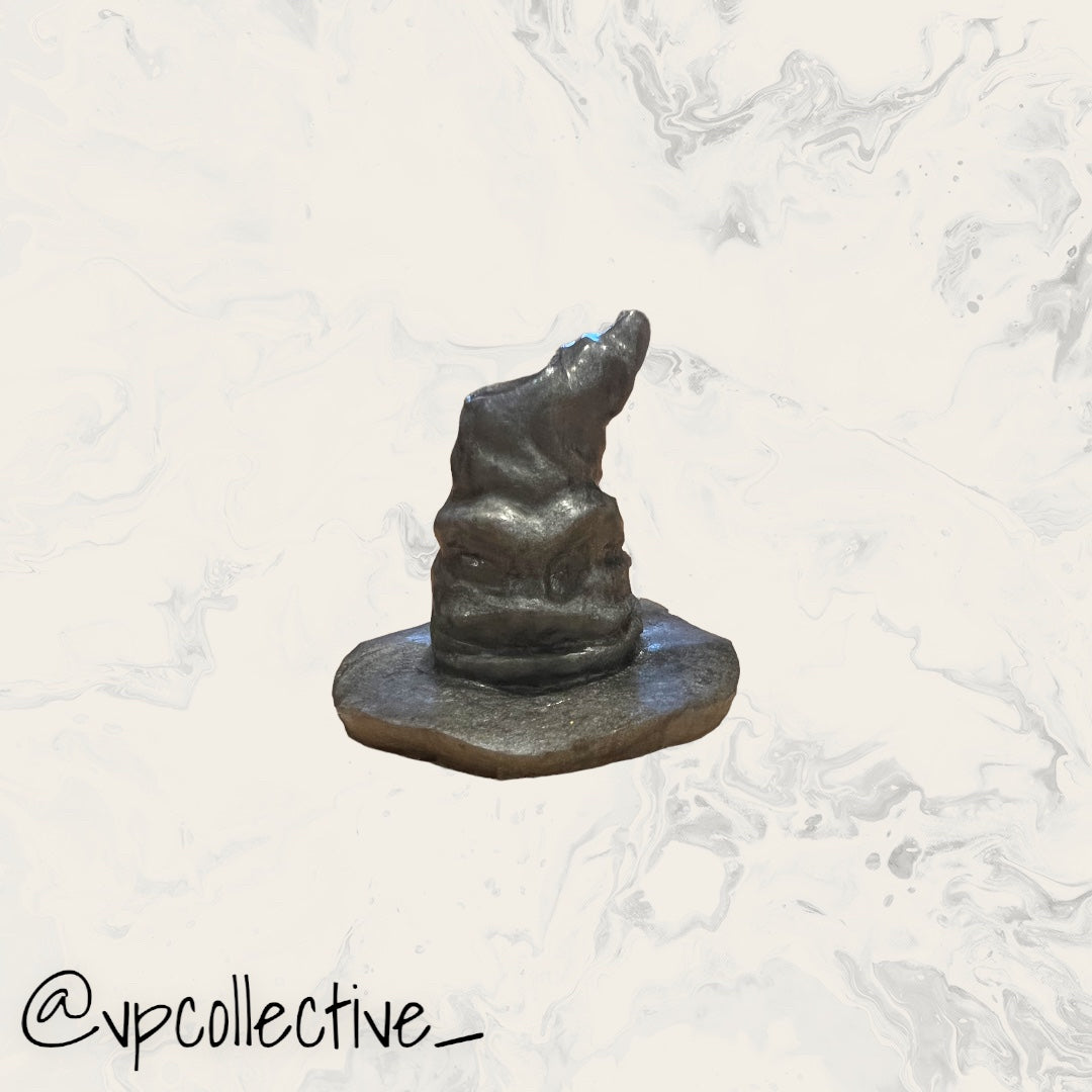 Sorting Hat Straw Topper - Gunmetal