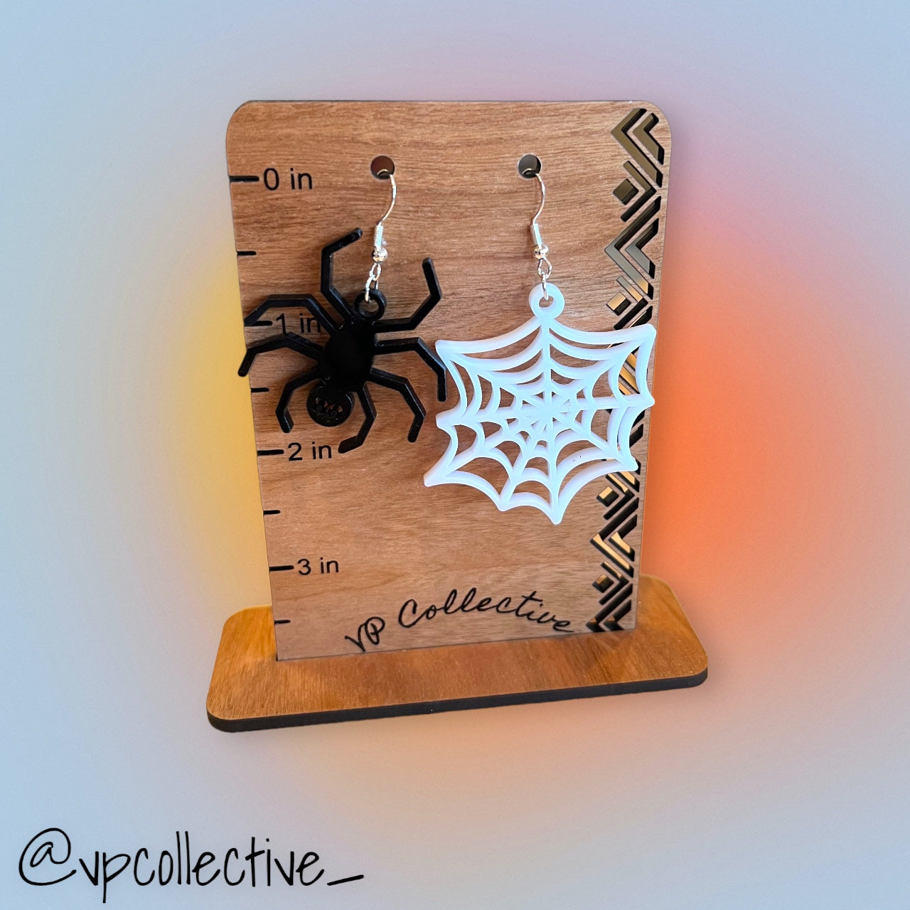 Spider & Web Earrings