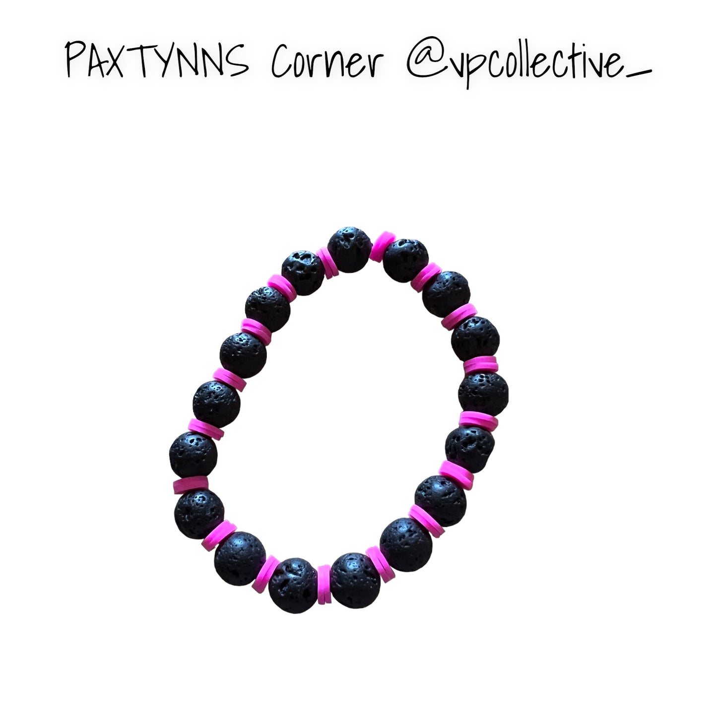 Lava Rock Beaded Bracelet - PAXTYNNS CORNER