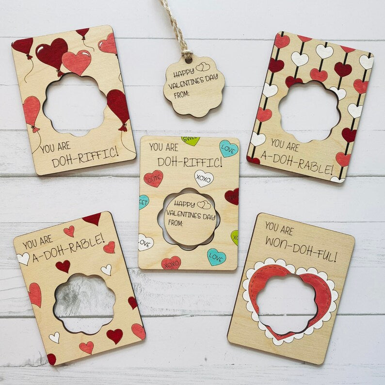 Play Doh - Children’s Class Valentines - Alternate Version