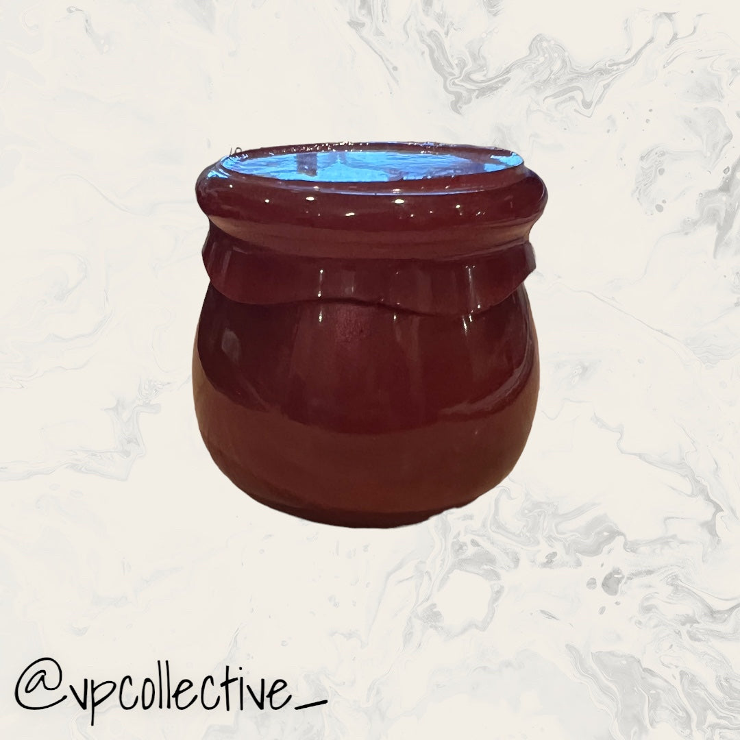 Rusty Red - Jar with Threaded Lid