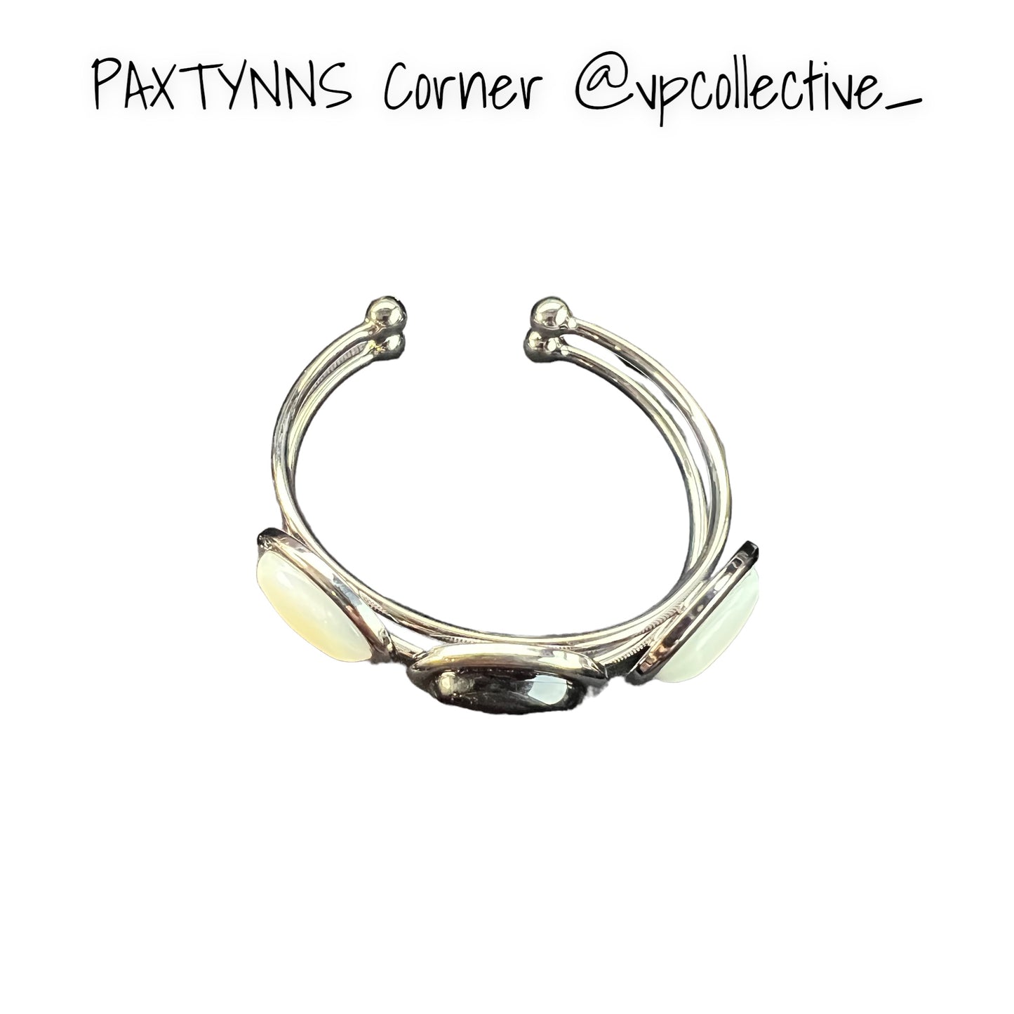 Gunmetal Bangle Bracelet - PAXTYNNS CORNER