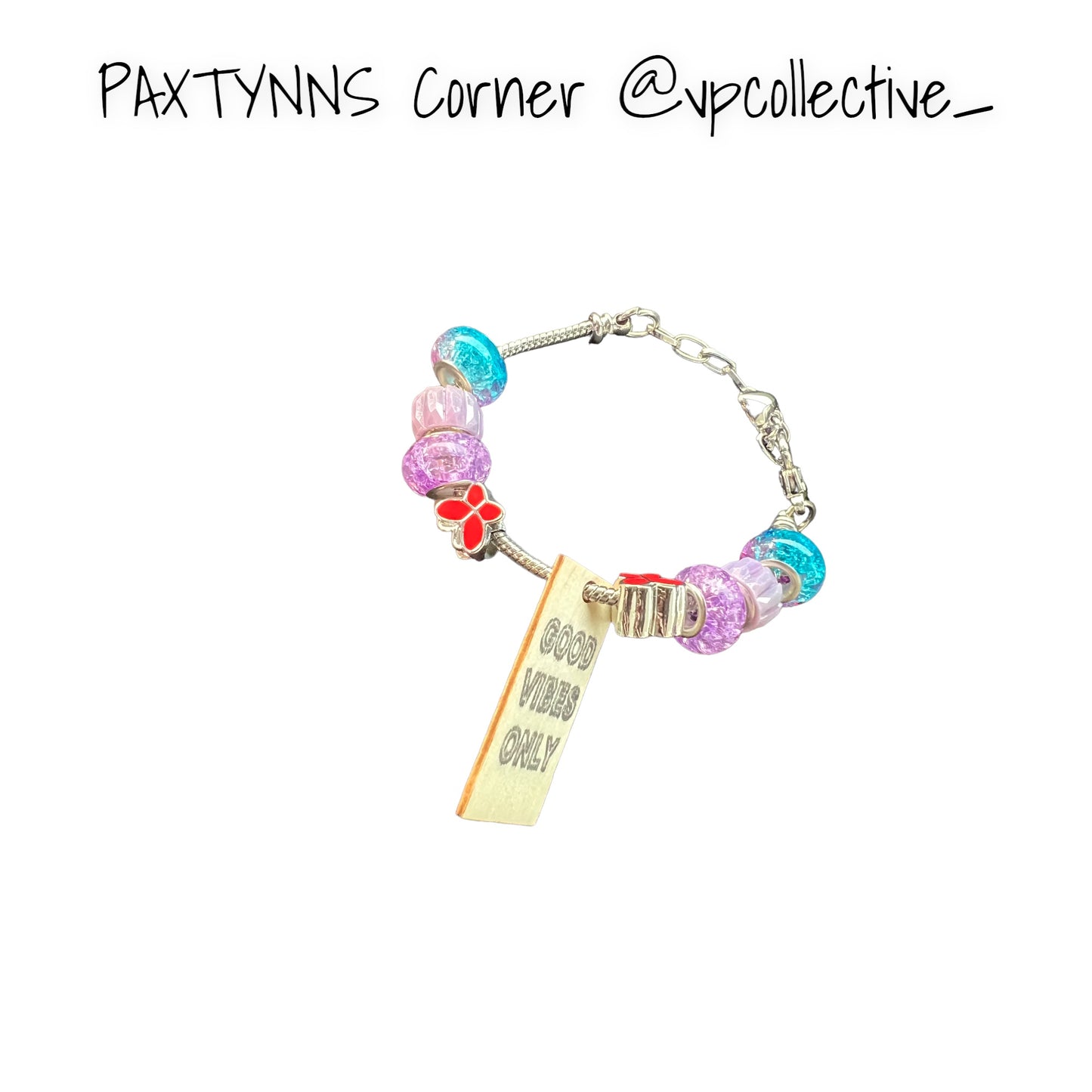 Good Vibes Only Bracelet - PAXTYNNS CORNER