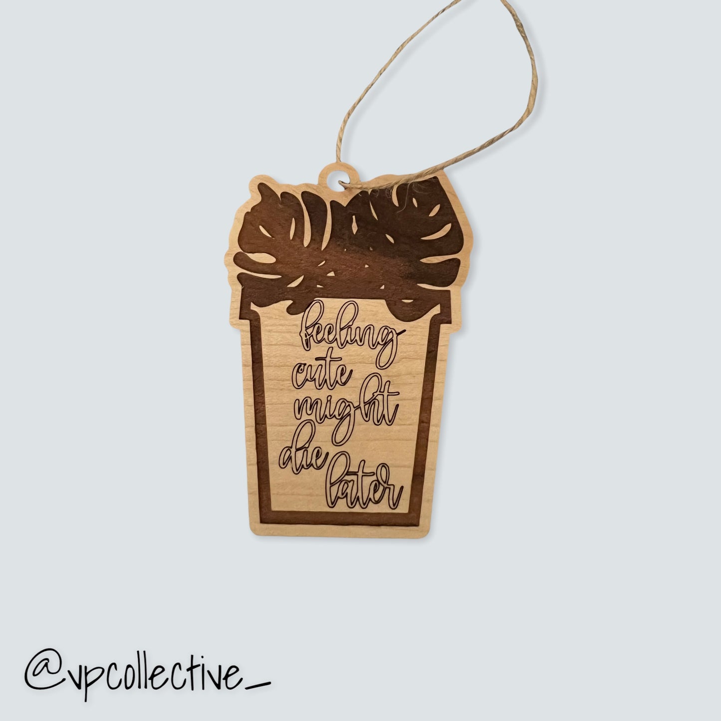 Feeling Cute Plant Ornament