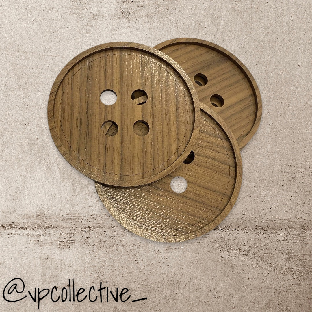 Button Coasters