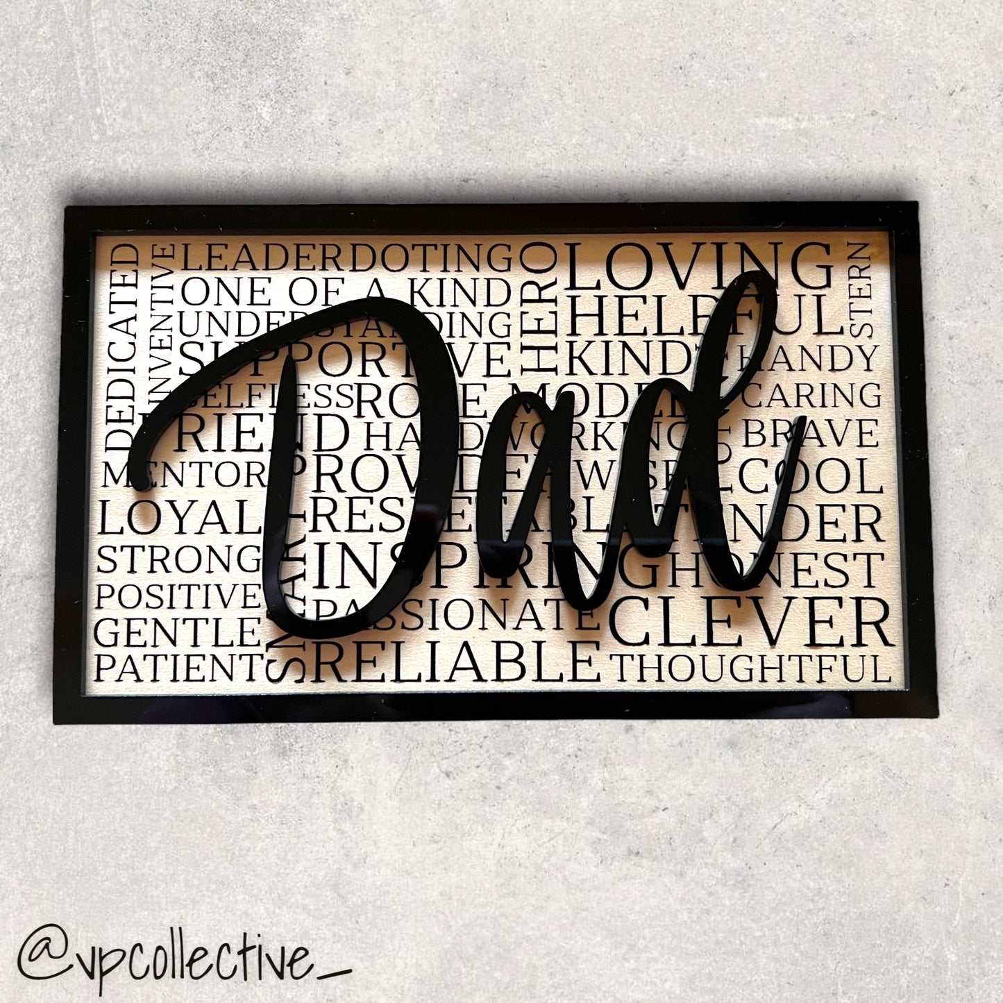 How To Describe A Dad Sign