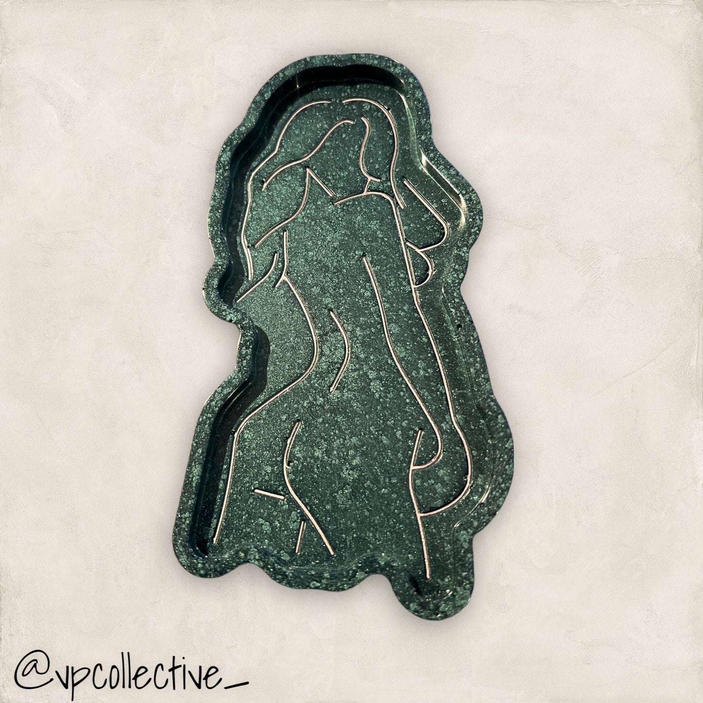 Deep Ocean Look Over The Shoulder Mini Tray