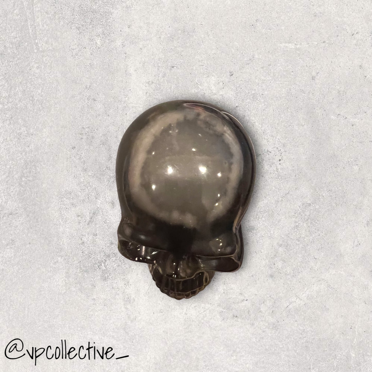 Black With Glow in The Dark Skull