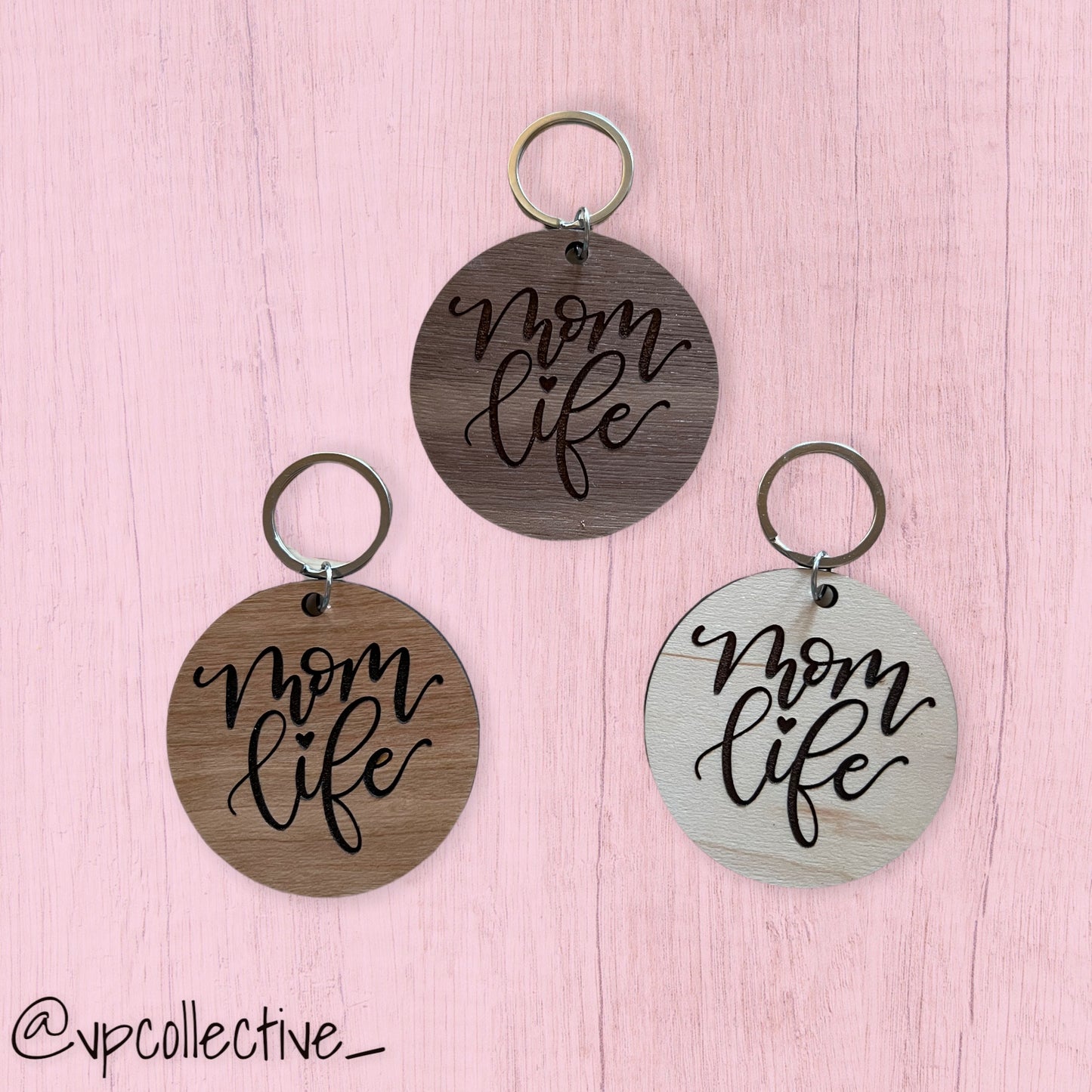 Mom Life Keychain