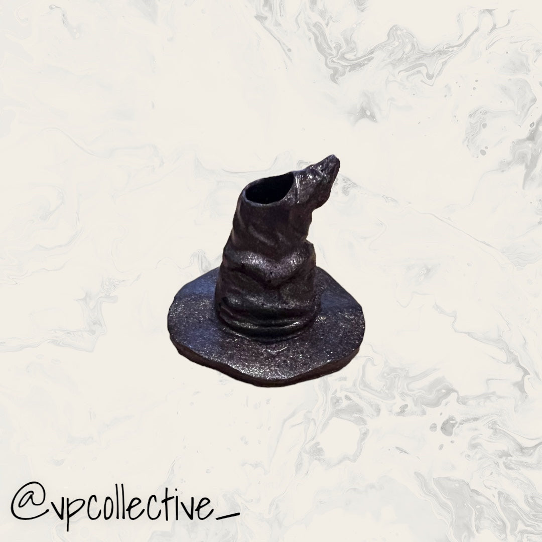 Sorting Hat Straw Topper - Purple Obsidian