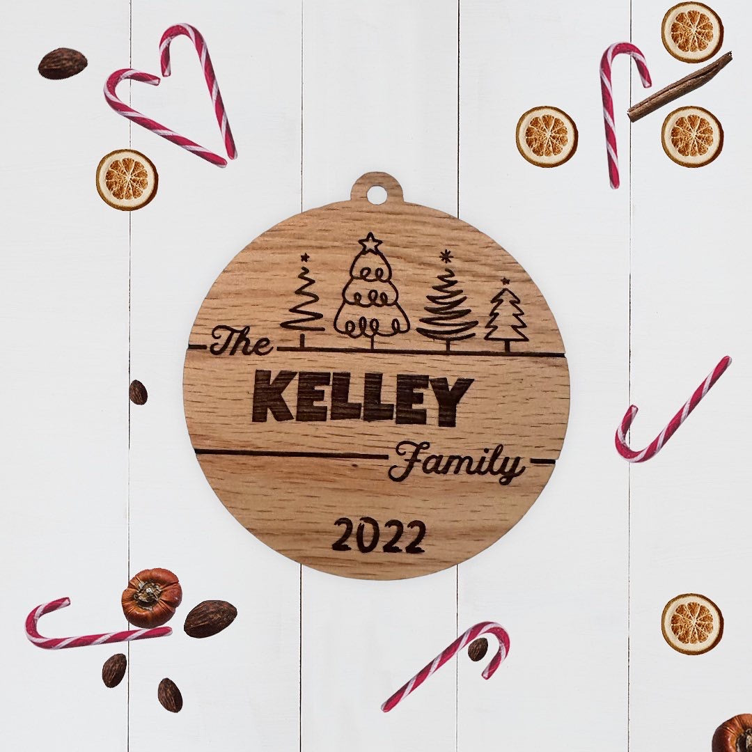 Customizable Christmas Ornament