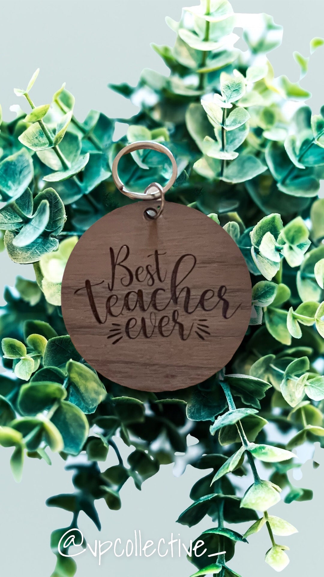 Best Teacher Ever Keychain