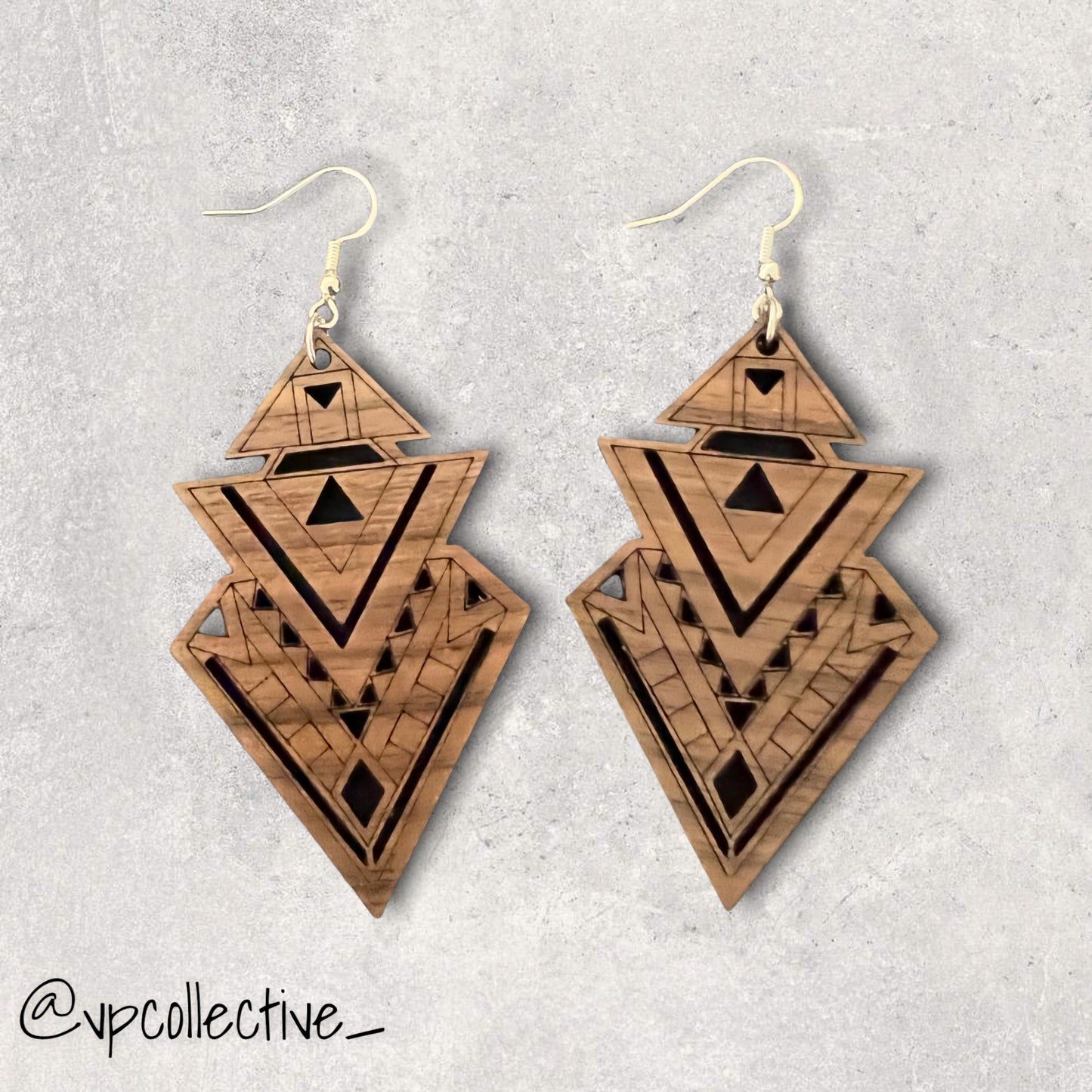 Art Deco Dangle Earrings