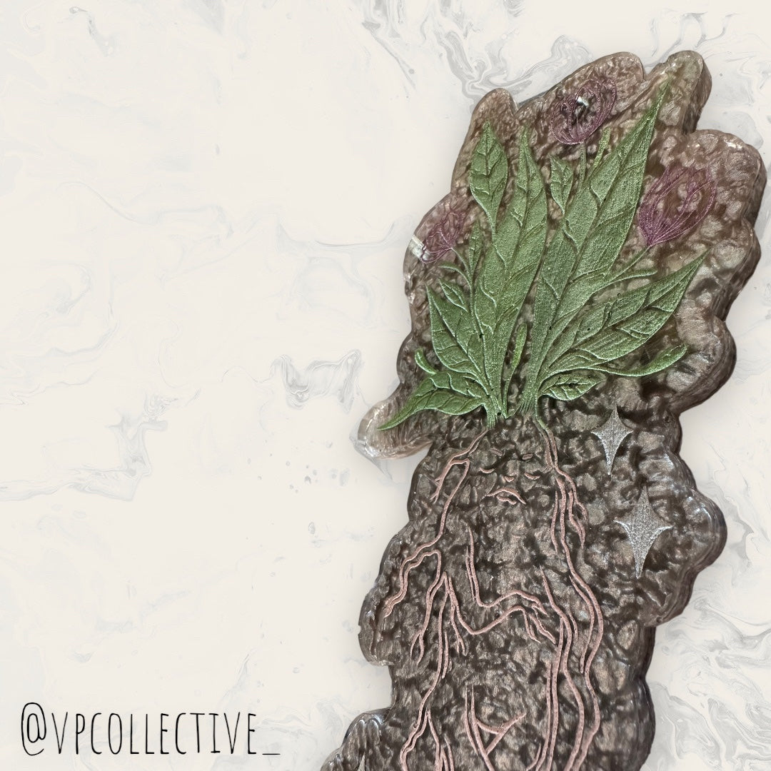 Mandrake Resin Art - Swirled Chocolate Milk