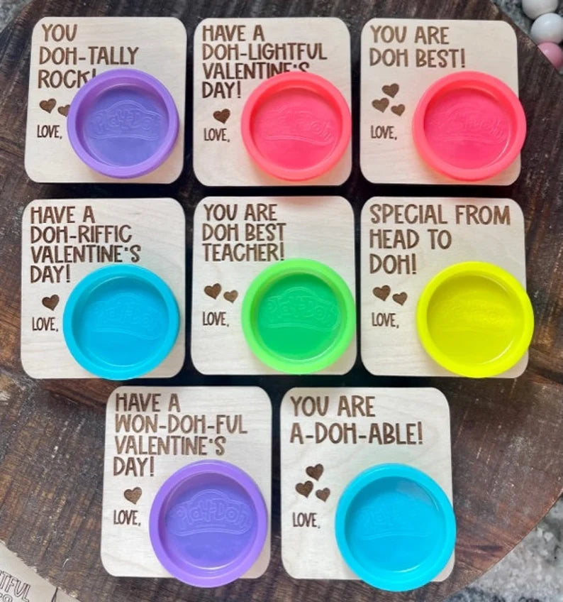 Play Doh - Children’s Class Valentines