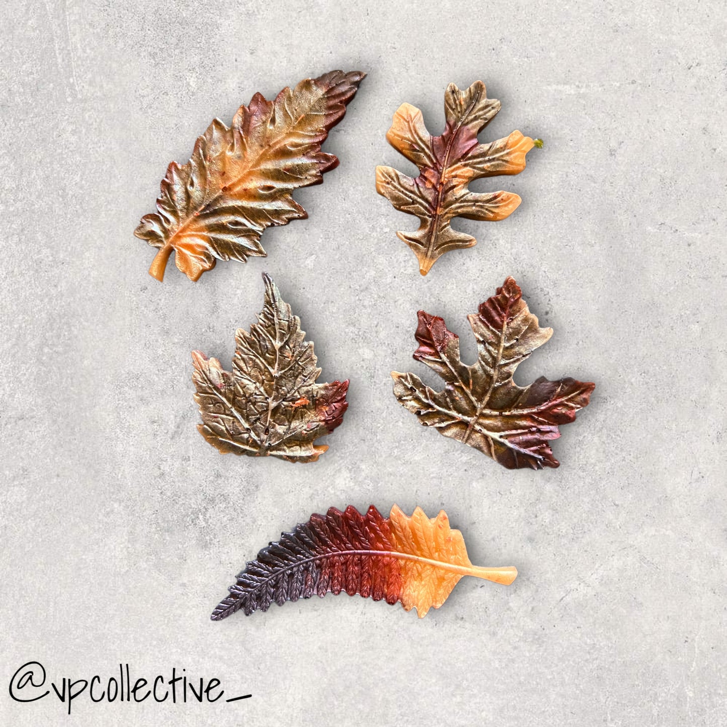 Autumn Leaves Magnet Set