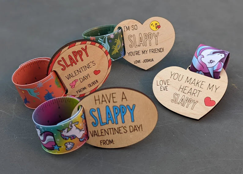 Slap Bracelet - Children’s Class Valentines