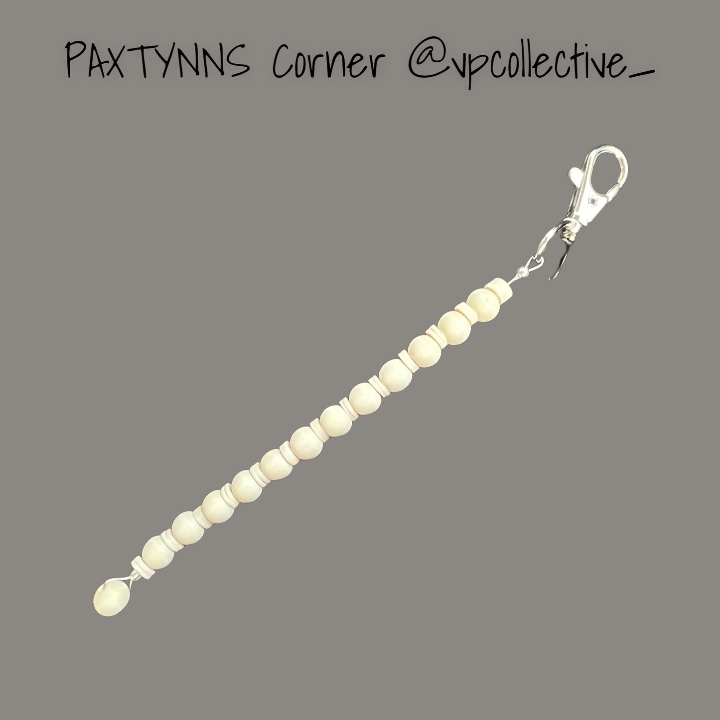 Ecru Keychain - PAXTYNNS CORNER