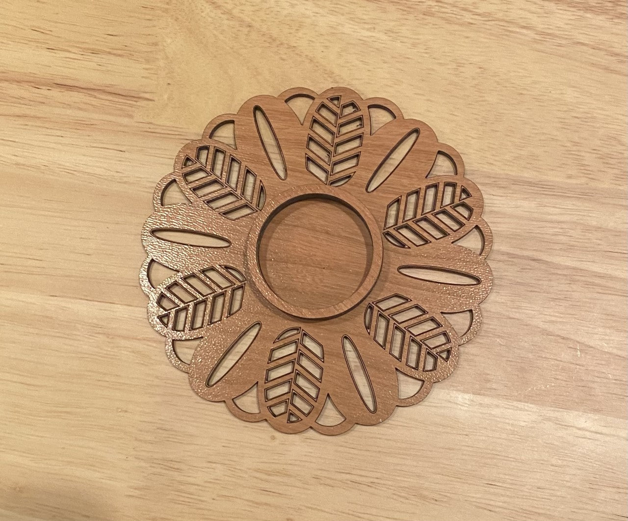 Leaf Tealight Holder