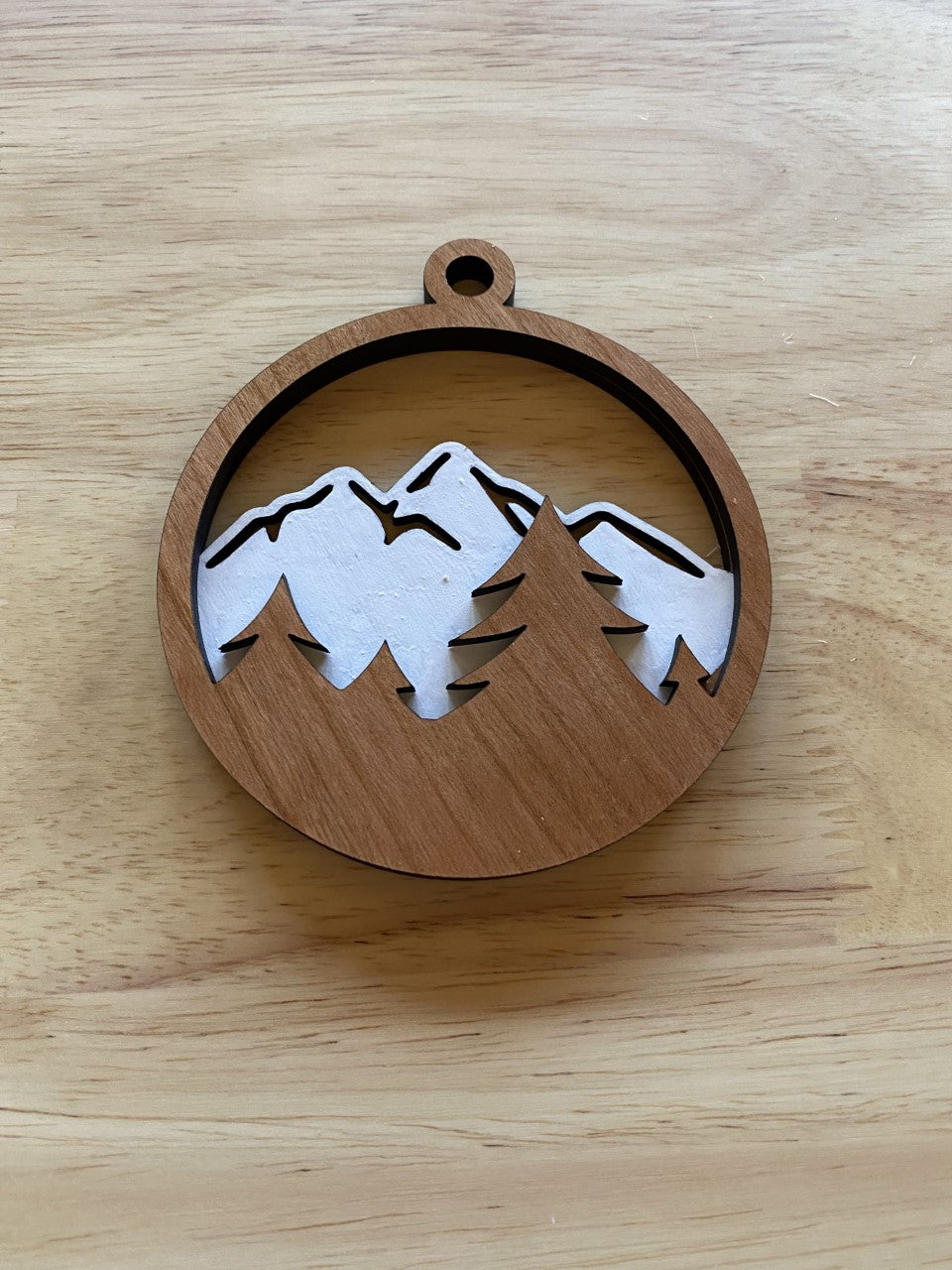 Mountain Landscape Ornament