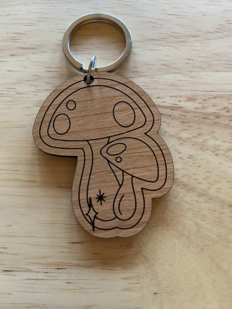 Mushroom Keychains