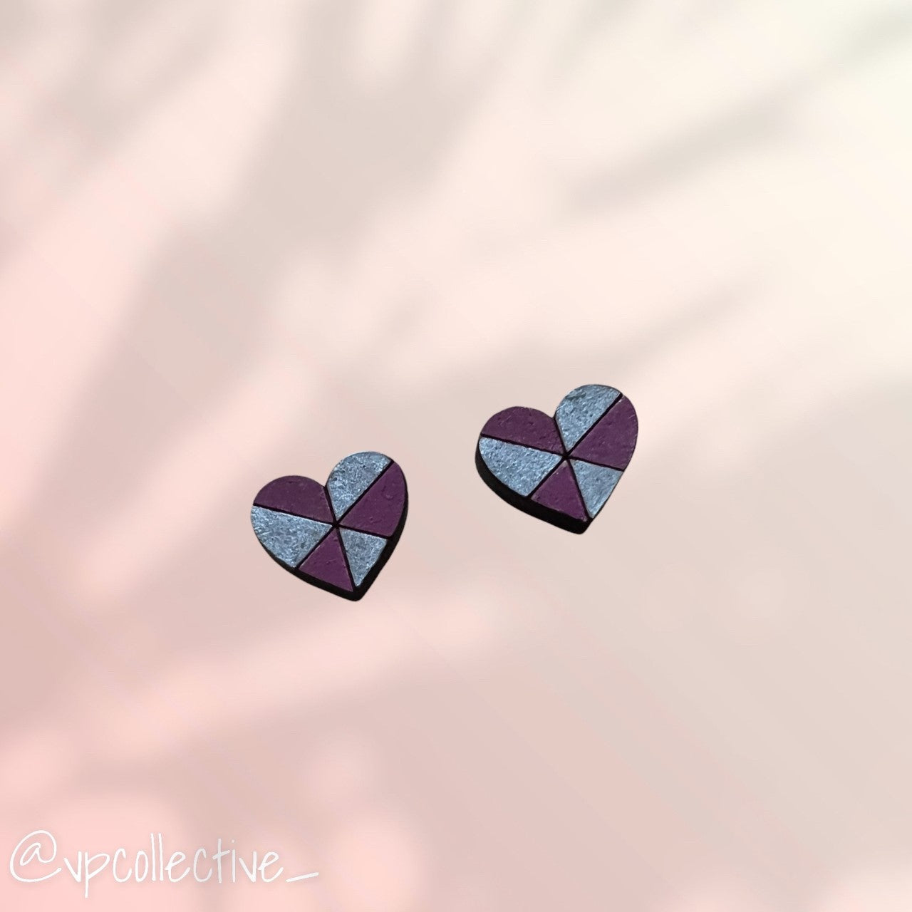 Heart Stud Earrings
