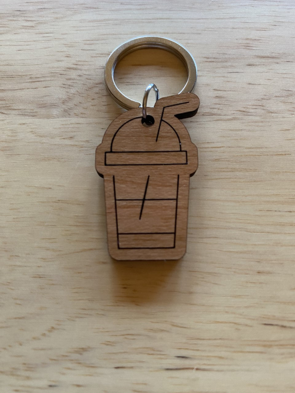 Iced Coffee Keychain