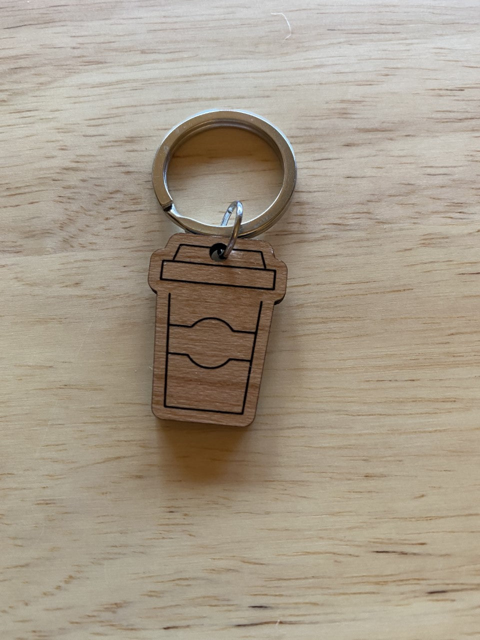 Hot Coffee Keychain