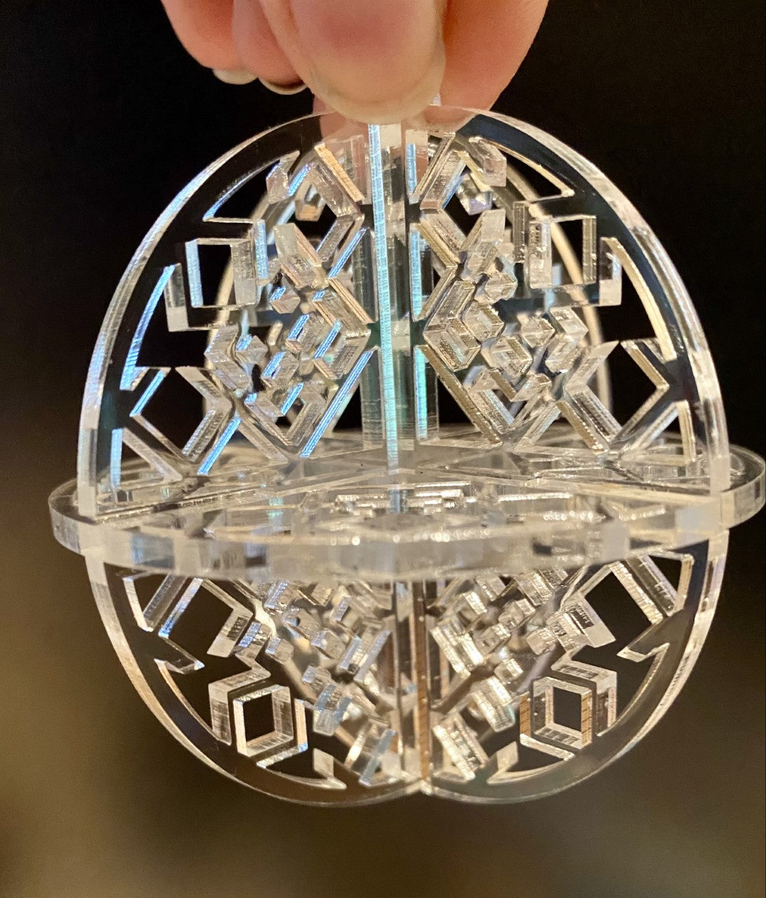 3D Ornament - Squares