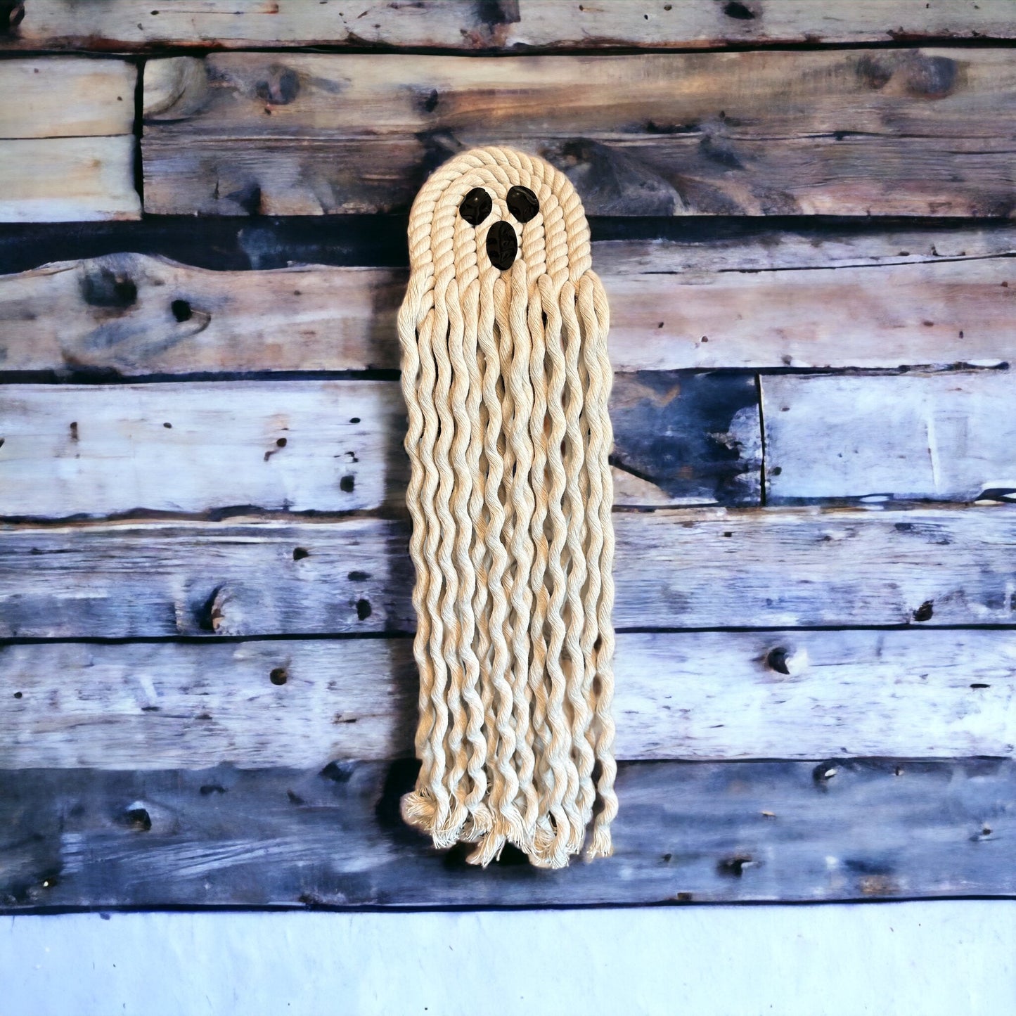 Macrame Ghost Wall Decoration