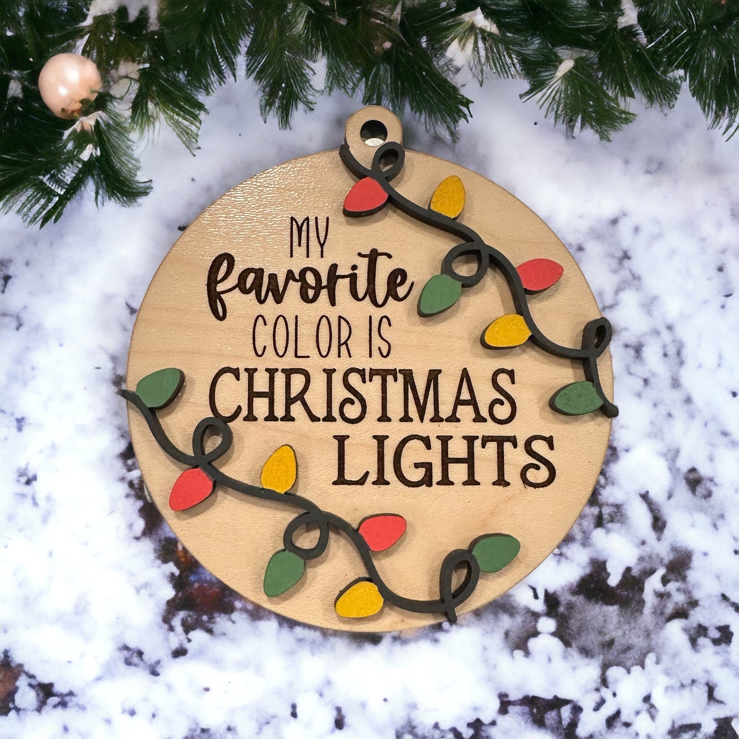 Christmas Lights Ornaments