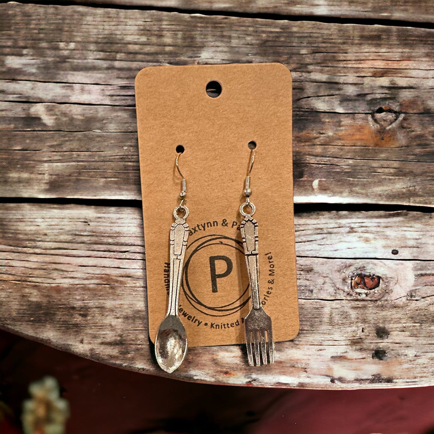 Fork & Spoon Earrings - Paxtynn & Pals