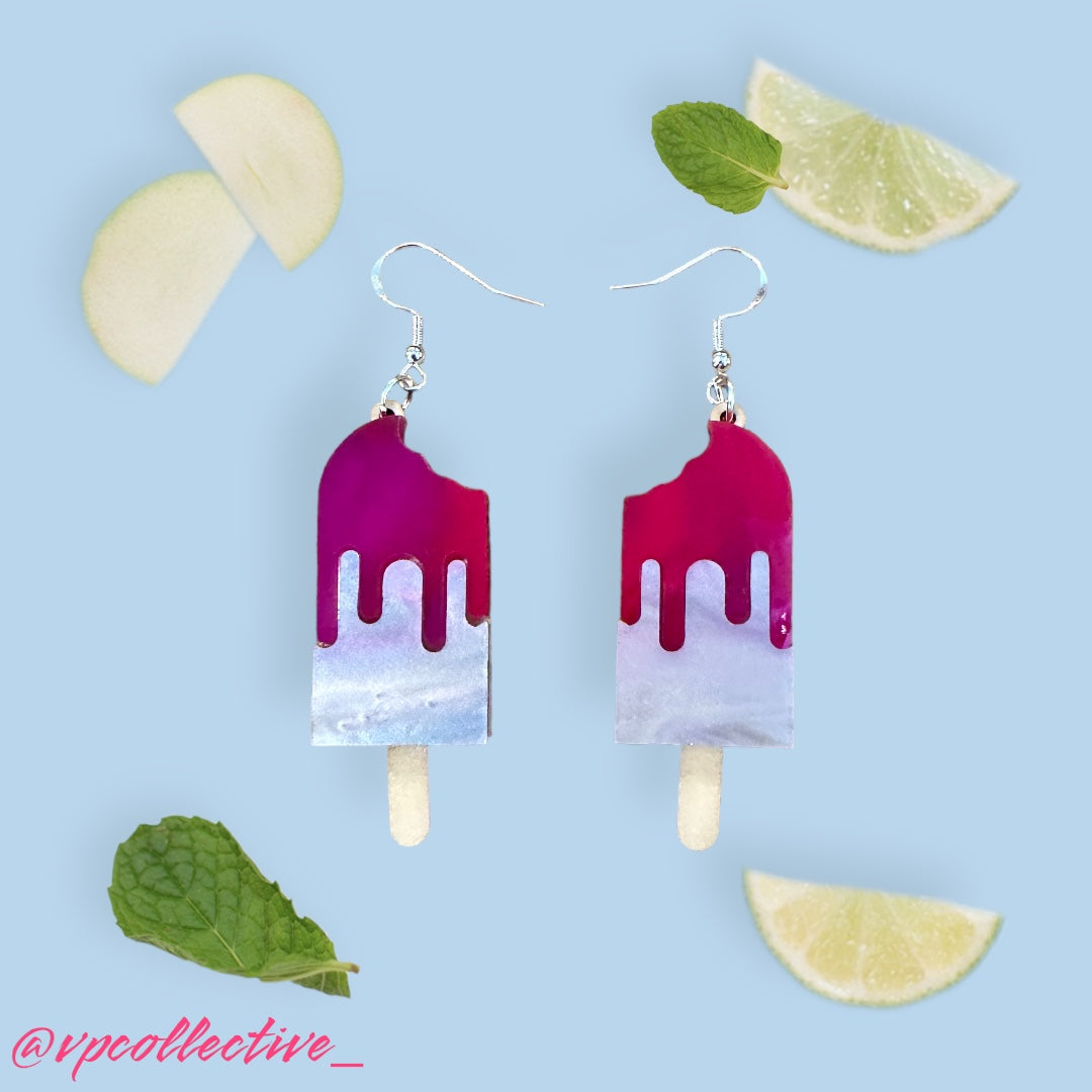 Princess Punch Popsicle Dangle Earrings