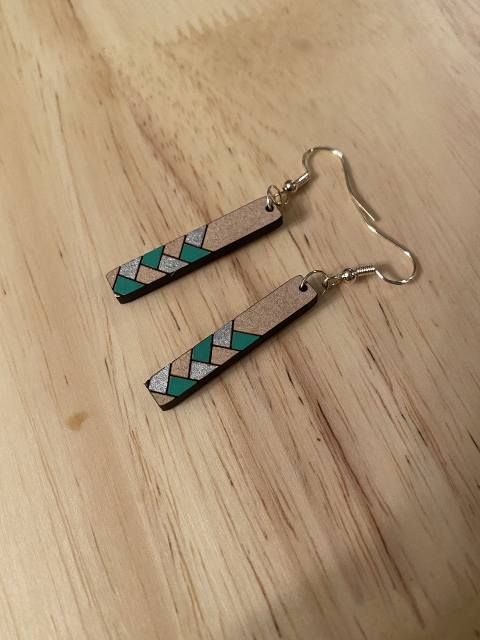 Geometric Dangle Earrings