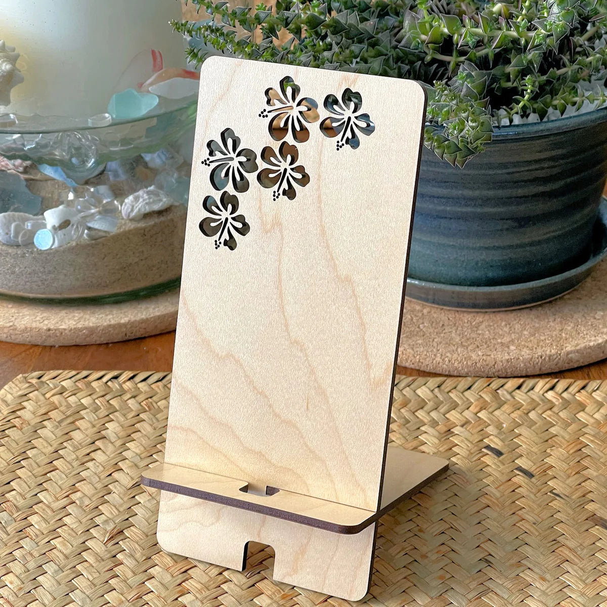 Hibiscus Flower Phone or Tablet Stand