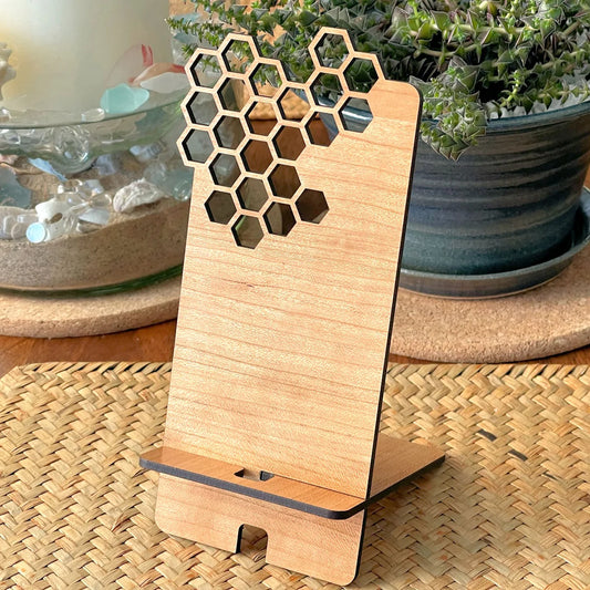 Honeycomb Hexagon Phone or Tablet Stand